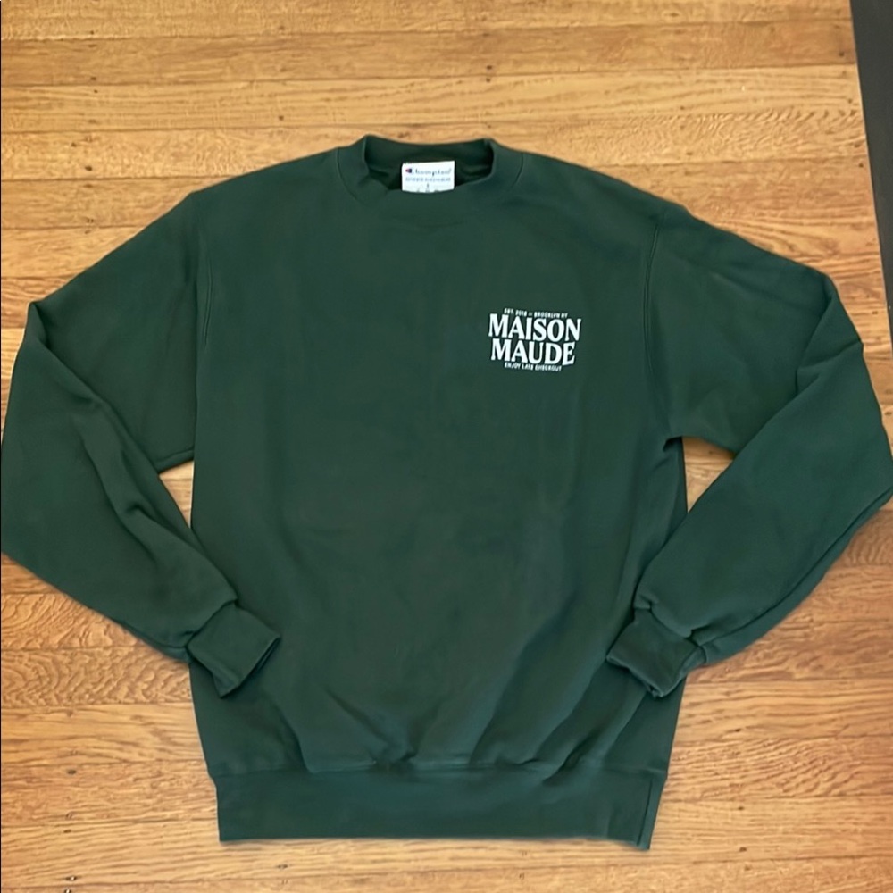 Champion Green Men's Sweatshirt